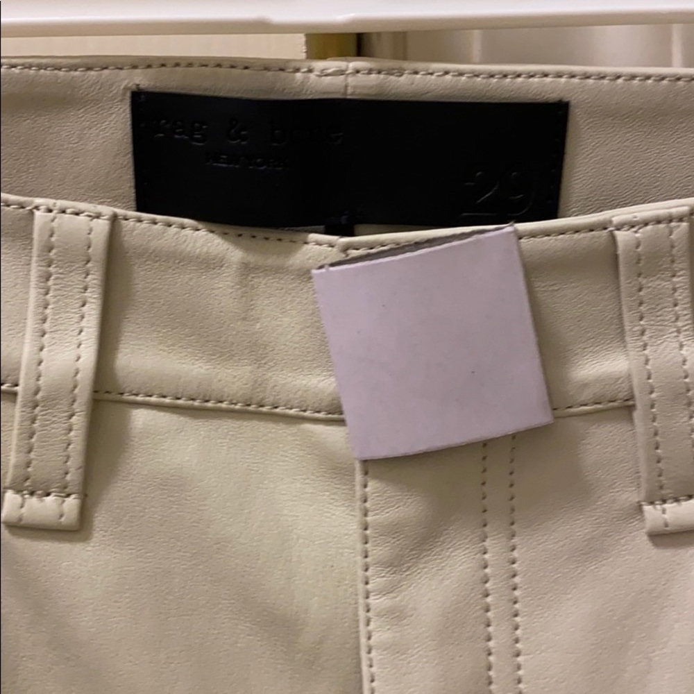 Beautiful leather Rag & Bone pants